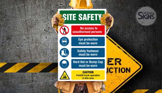 construction PPE sign Cork